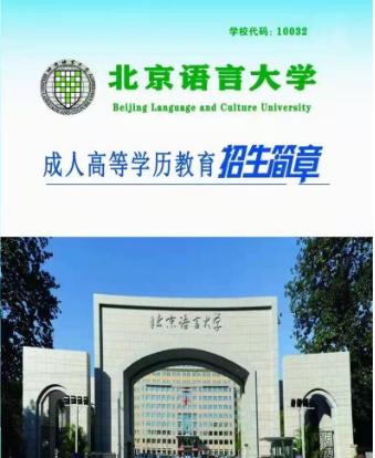 北京语言大学成人高考..